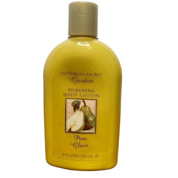 Victoria's Secret Garden Silkening Body Lotion Pear Glace Yellow 8 fl oz/236 ml - Picture 1 of 6